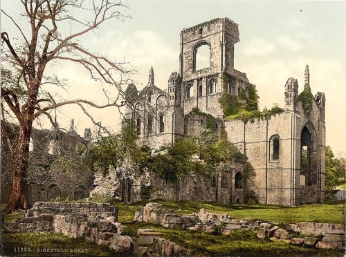 [Kirkstall Abbey, York, England]