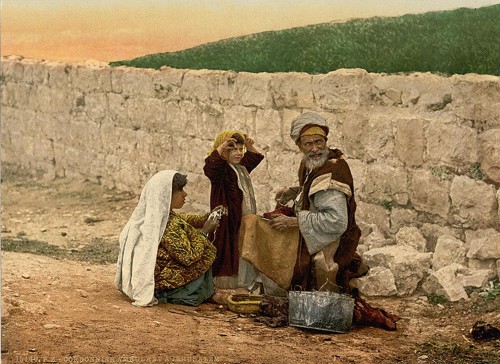 [Itinerant shoemaker of Jerusalem, Holy Land]
