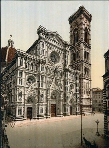 [The Cathedral and campanile, Florence, Italy]