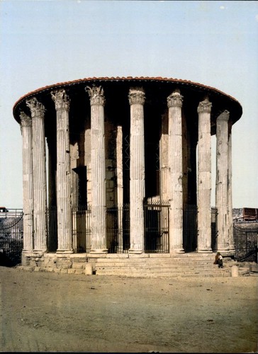 [Vesta's Temple, Rome, Italy]