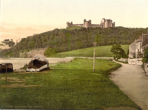 [Castle, Llanstephen (i.e. Llanstephan), Wales]