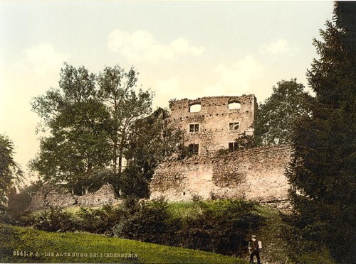 [The old castle, Liebenstein (i.e., Bad Liebenstein), Thuringia, Germany]