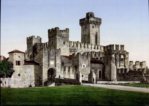 [Sermione Castle, Garda, Lake of, Italy]