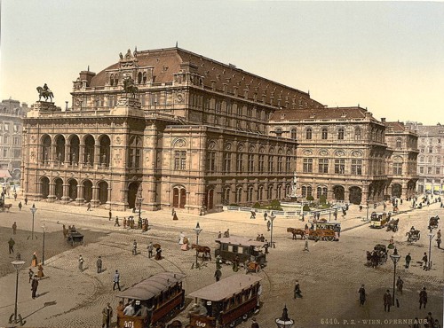 [The Opera House, Vienna, Austro-Hungary]