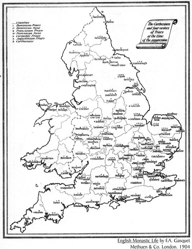 Friars Map
