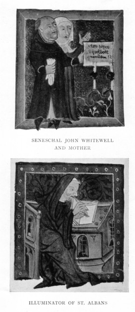 Seneschal John Whitewell and Mother; Illuminator